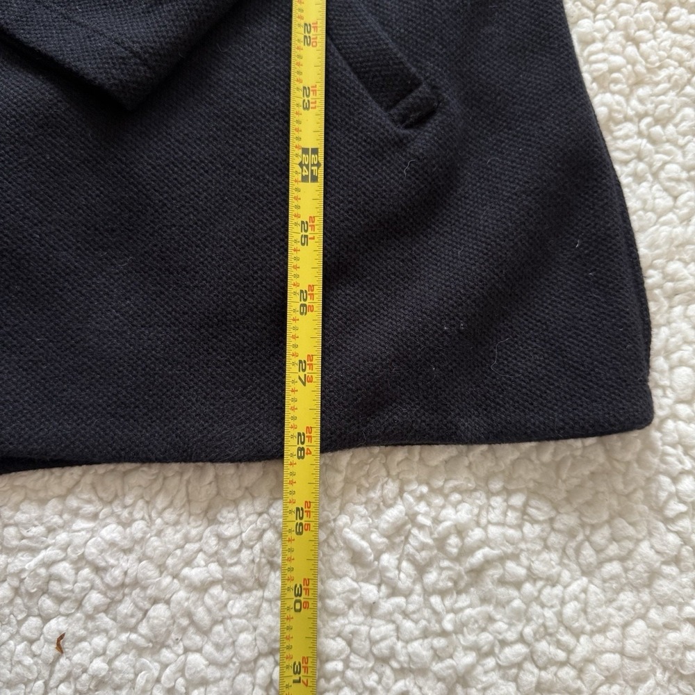 Knit Blazer Womens XL Black Open Pockets Long Sleeve Matty M Business Casual - Picture 4 of 4